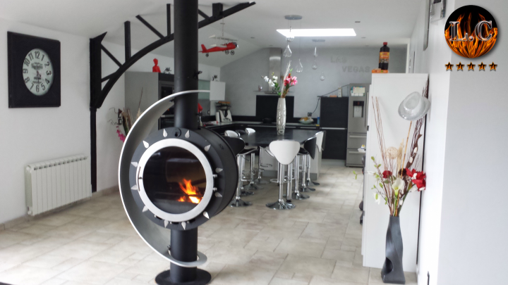 Tubage de conduit de poêle à granulés