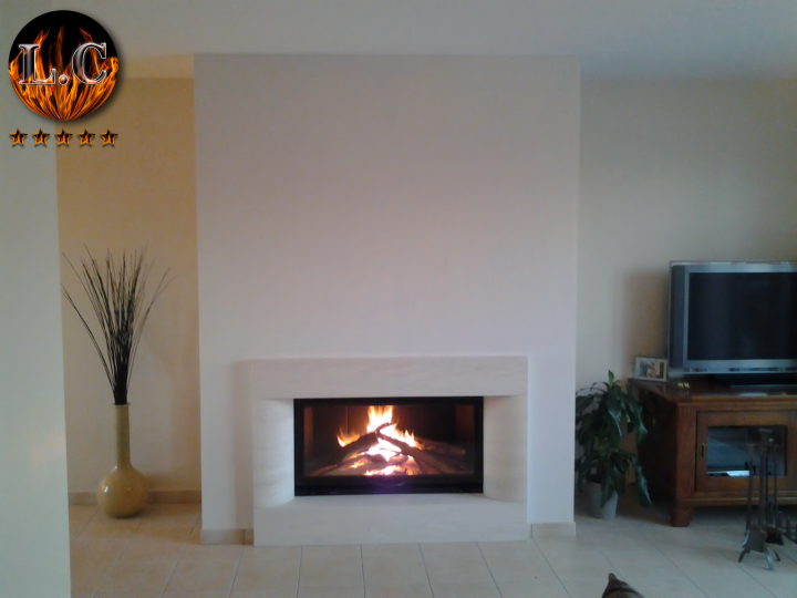 Installation cheminée