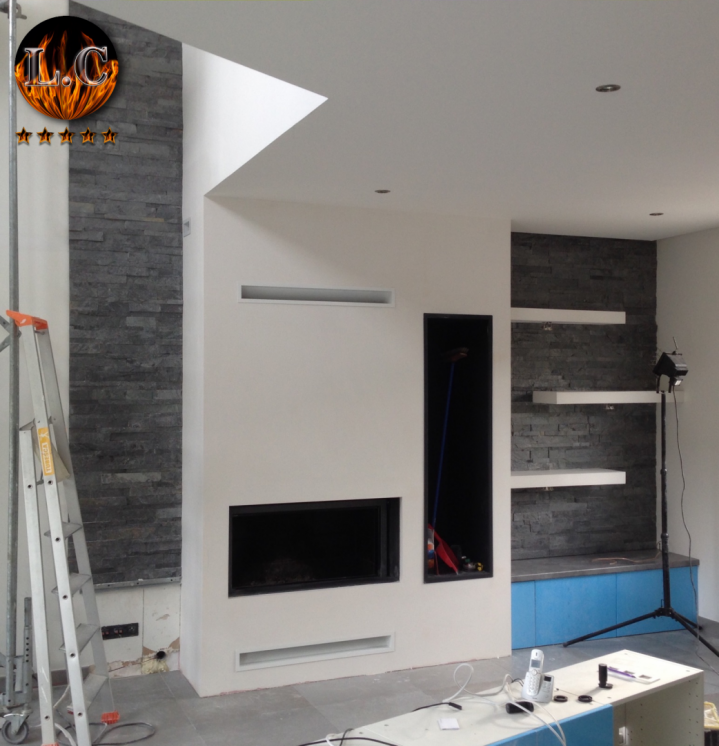 Création de conduit de poêle à bois