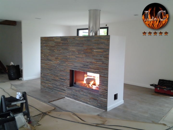 Création de conduit de cheminée